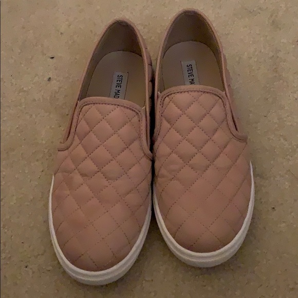 Pink Steve Madden slip ons - Picture 1 of 3